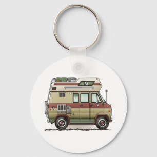 Porte-clés Custom Van Camper RV Keychain