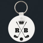 Porte-clés Custom Your Own Name & Brand Golf Balls<br><div class="desc">Custom Your Own Name & Brand Golf Balls keychain Make your game stand out with custom name golf balls keychain designed just for you. Personalize each ball with your name, initials, message, or a unique design to add a special touch. Perfect for gifts, golf tournaments, corporate branding, or your own...</div>