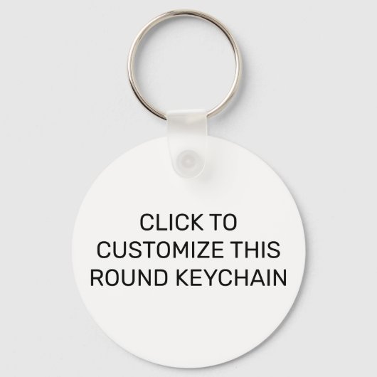Porte-clés CUSTOMISER ce PORTE - CLÉ ROND (Recto)