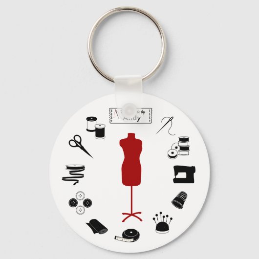 Porte-clés Customiser le Porte - clé Étiquette (Recto)