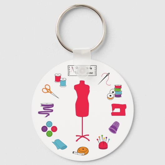 Porte-clés Customiser le Porte - clé Étiquette (Recto)