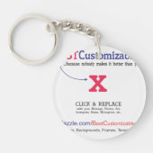 Porte-clés Customisez-le ! (Devant)