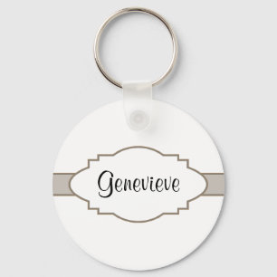 Porte-clés Customisez-le ! Plaque signalétique