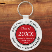 Porte-clés Customizable Cheap Class Reunion Souvenirs Reunion (Recto)