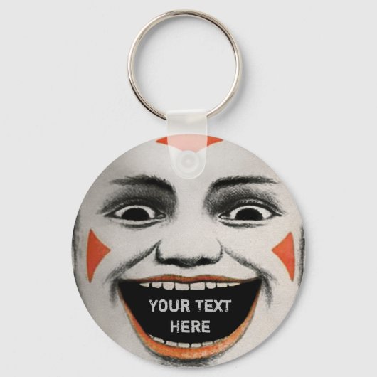 Porte-clés Customizable Creepy Carnival Clown (Recto)