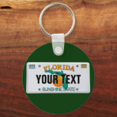 Porte-clés (Customizable) Florida License Plate (Recto)