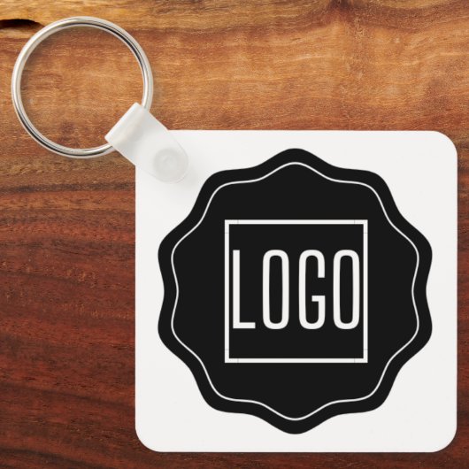 Porte-clés Customizable Keychain - Add Your Logo (Recto)
