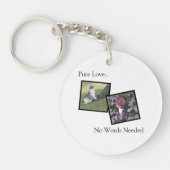 Porte-clés Customizable Pet Photo Keychain (Devant)