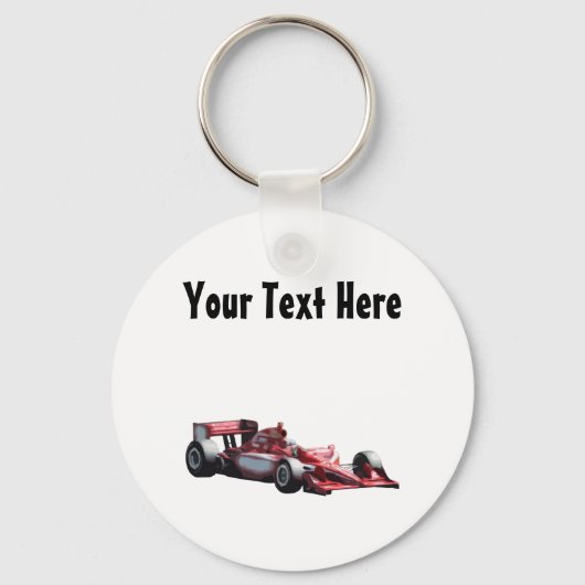 Porte-clés Customizable Plain Race Car (Recto)