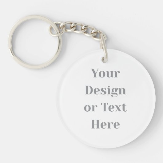 Porte-clés Customizable Your Design or Text Here Personalized (Devant)