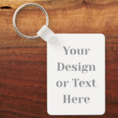 Porte-clés Customizable Your Design or Text Here Personalized (Recto)