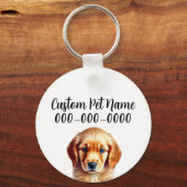 Porte-clés Customize PET NAME (Verso)