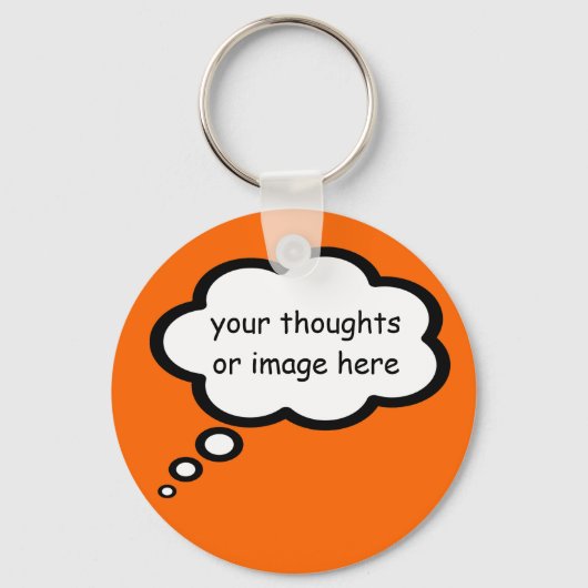 Porte-clés customize thought (Recto)