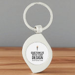 Porte-clés Customized Company Branded Custom Personalized<br><div class="desc">Put your brand in their hands with this Customized Company Branded Keychain, designed with a blank area ready for your logo, business name, or custom message. Ideal for corporate giveaways, client thank-you gifts, trade shows, or employee swag, this personalized keychain combines everyday utility with professional branding. Compact, durable, and easy...</div>
