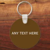 Porte-clés Customized Flying Coffee Saucer Brown (Verso)