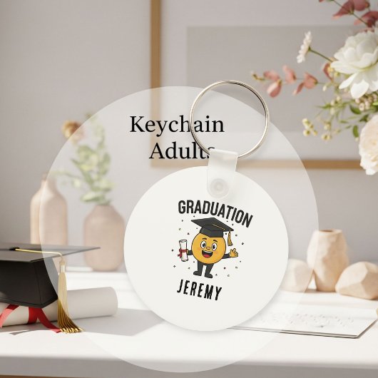 Porte-clés Customized Graduation Keychain - Funny Gift