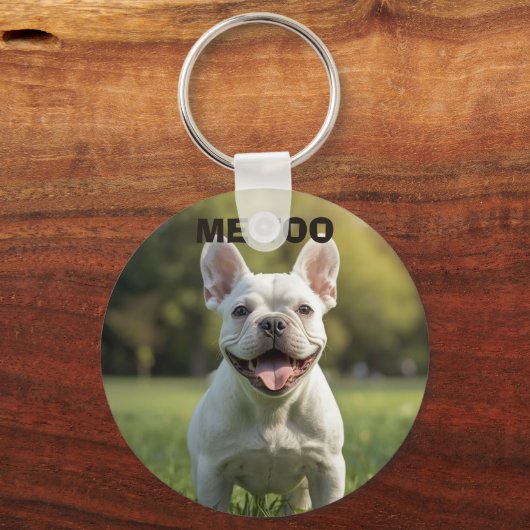 Porte-clés Customized with 2 and text (Verso)