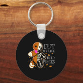Porte-clés Cut My Life Into Eces Gingerbread Christmas (Recto)