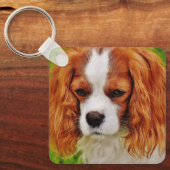 Porte-clés Cute 2 Photo Double Face Photo Animaux (Recto)