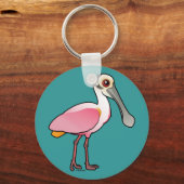 Porte-clés Cute ardoise rosée (Recto)