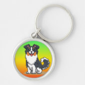 Porte-clés Cute Australian Shepherd-23144 (Devant)