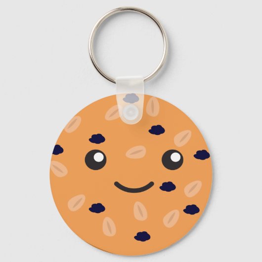 Porte-clés Cute avoine Raisin Cookie (Recto)