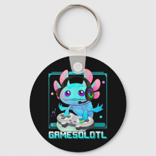Porte-clés Cute Axolotl Lover Gamesalotl Jeu Axolotl Enfants