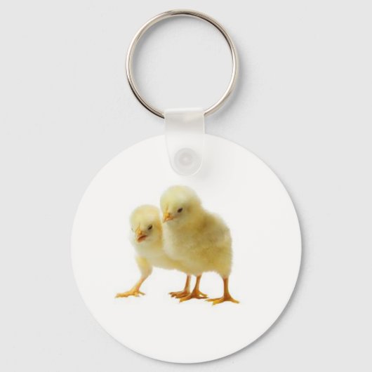 Porte-clés Cute Baby Chicken Keychain (Recto)