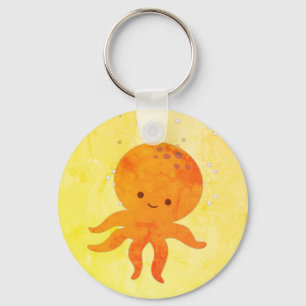 Porte-clés Cute Baby Octopus Cartoon