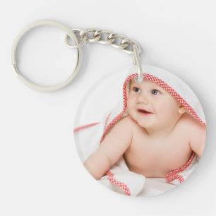 Porte-clés Cute Baby Photo Premium