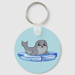 Porte-clés Cute baby seal cartoon