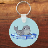 Porte-clés Cute baby seal cartoon (Recto)