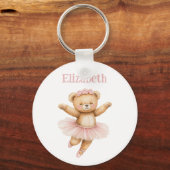Porte-clés Cute ballerina bear (Recto)