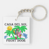 Porte-clés CUTE BEACH HOACH Voir les deux côtés (Dos)