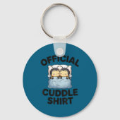 Porte-clés Cute Bumble Bee Couple Cuddle  (Recto)
