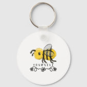 Porte-clés Cute Bumblebee Bee Yourself  (Recto)