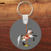 Porte-clés Cute Carousel Horse 1med (Recto)