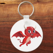 Porte-clés Cute cartoon flying devil (Recto)