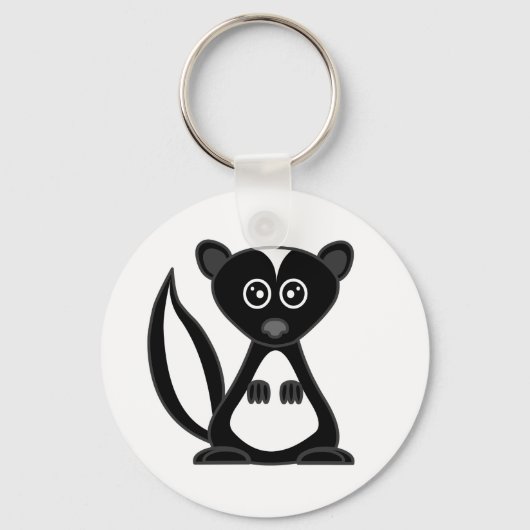 Porte-clés Cute Cartoon Skunk Keychain (Recto)