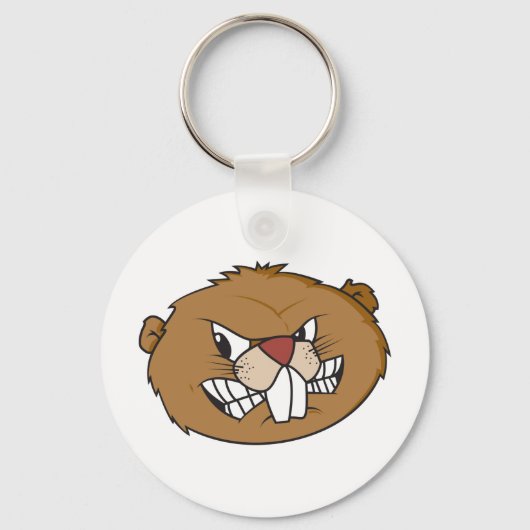 Porte-clés Cute castor (Recto)