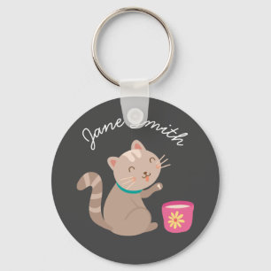Porte-clés Cute cat