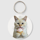 Porte-clés Cute Cats Keychain  (Recto)