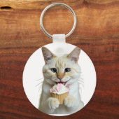 Porte-clés Cute Cats Keychain  (Recto)