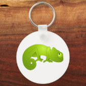 Porte-clés Cute Chameleon - Vert (Recto)
