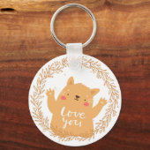 Porte-clés Cute chat (Recto)