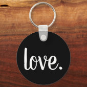 Porte-clés cute chic LOVE. | (Recto)