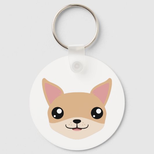 Porte-clés Cute Chihuahua (Recto)