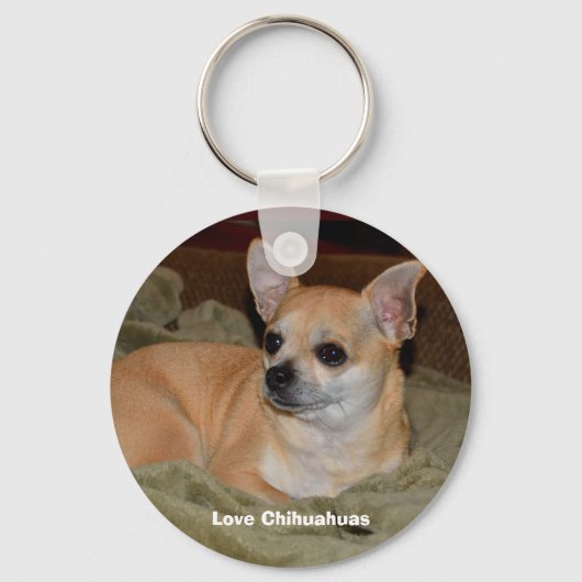 Porte-clés Cute Chihuahua Repose (Recto)