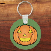 Porte-clés Cute Citrouille Halloween (Recto)
