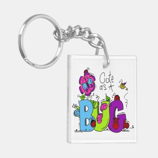 Porte-clés Cute comme un bug (Devant gauche)